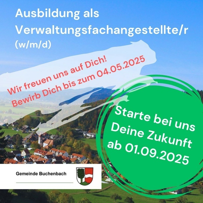 Bild zum Stellenangebot Ausbildungsplatz Verwaltungsfachangestellte_r