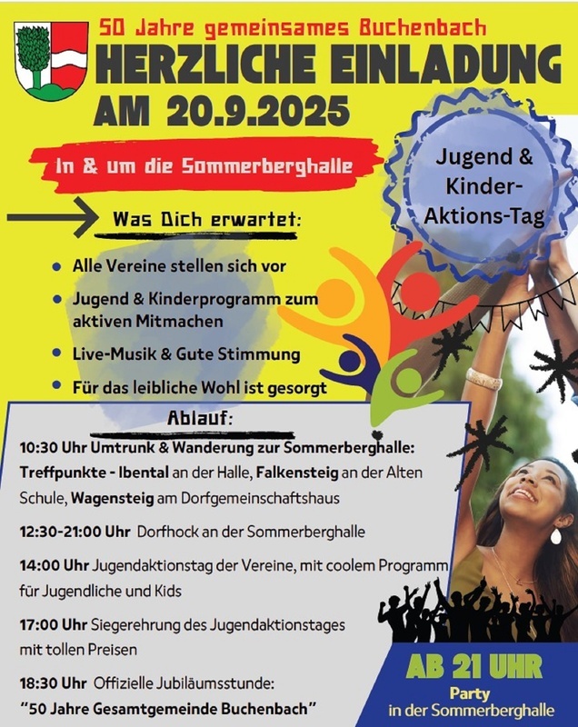 50 Jahre gemeinsames Buchenbach 50 Jahre gemeinsames Buchenbach