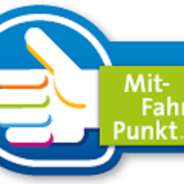 Schild Mitfahrpunkt